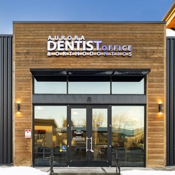 Aurora Dental Excellence modern clinic entrance